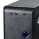 3. Akyga AK939BL case (ATX, Micro ATX, Mini ATX, Mini ITX; black)