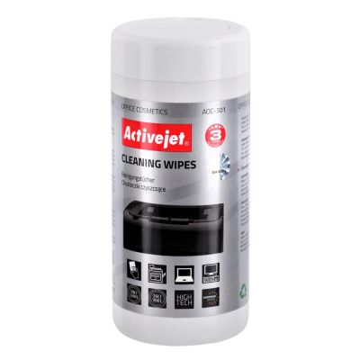 2. Activejet AOC-301 universal cleaning wipes 100 pcs.