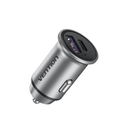 3. Vention USB-A USB-C 30W PD Car Charger