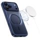 3. Tech-Protect Magpeak Magsafe CC Case for iPhone 17 Pro - Matte Navy Blue