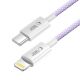 2. Tech-Protect Ultraboost Lite Lightning Cable PD60W/3A 2m - Purple