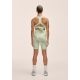 2. Casall Women's High Waist Bike Shorts Leggings Green