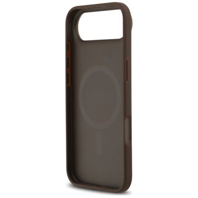 7. Guess 4G Circle Classic Logo MagSafe case for iPhone Air - brown