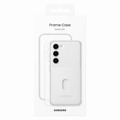 5. Samsung Frame Cover for Samsung Galaxy S23+ case with interchangeable backs white (EF-MS916CWEGWW)