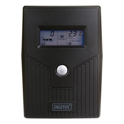 Digitus DN-170064-LCD UPS line-interactive technology 0.8 kVA 480 W 2 x mains sockets