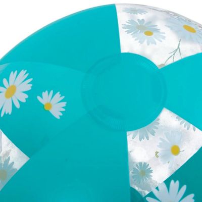 3. INFLATABLE BEACH BALL 50CM DAISY TURQUOISE 53174