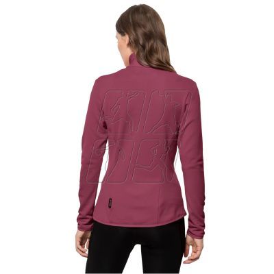 3. Jack Wolfskin Peak Grid Fleece Sweatshirt W 1710351-2198