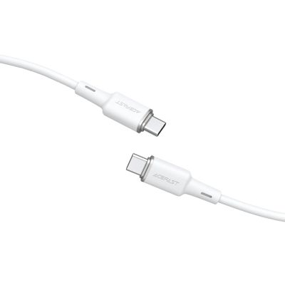 2. Acefast C2-03-CC USB-C - USB-C PD QC cable 60W 3A 480Mb/s 1.2m - white