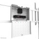 21. Neomounts FL50-575WH1 Multimedia Stand White Multimedia Card/Multimedia Cart
