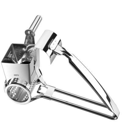 8. GEFU 19071 Hand Grater/Spiralizer Stainless Steel
