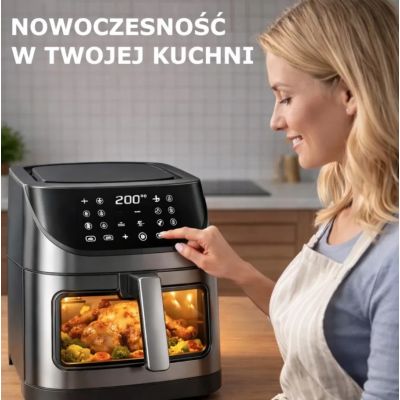 6. Extralink AIR FRYER 8L 1800W 200 DEGREES