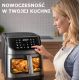 6. Extralink AIR FRYER 8L 1800W 200 DEGREES