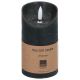 16. DECORATIVE CANDLE 70x130MM LED WAX BLACK