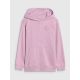 6. Girls' sweatshirt with a hood, 4F 4FJWSS25TSWSF1482-52S