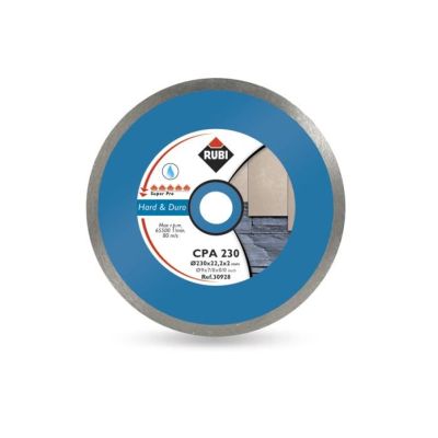 RUBI Diamond Blade for Hard Materials CPA 250 x 25.4 mm SUPERPRO