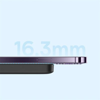 11. Baseus Magnetic Mini Air 6000mAh 20W Powerbank with Inductive Charging and Baseus Simple USB-C Cable (20V/3A) 30cm - Black