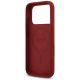 7. Guess Silicone Script Metal Logo MagSafe Case for iPhone 17 Pro - Red