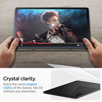 10. Spigen Glas.tR EZ Fit Tempered Glass for Samsung Galaxy Tab S9 11'' X710 / X716B