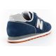 4. New Balance 373 men’s sports shoes, navy leather sneakers