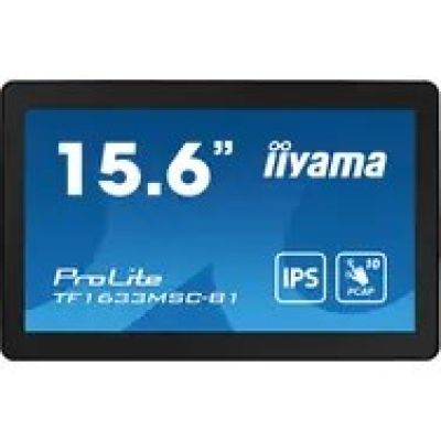 16. iiyama ProLite TF1633MSC-B1 computer monitor 39.6 cm (15.6") 1920 x 1080 px Full HD Touchscreen Black