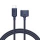 9. Tech-Protect MMC01 Ultraboost USB-C / USB-C MagSafe 3 140W 200cm Cable for MacBook - Navy Blue