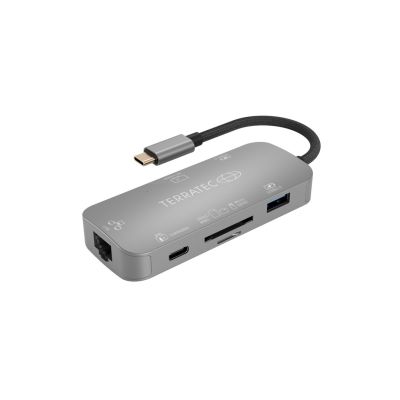 TERRATEC CONNECT C8 - Docking Station - USB-C - HDMI - GigE