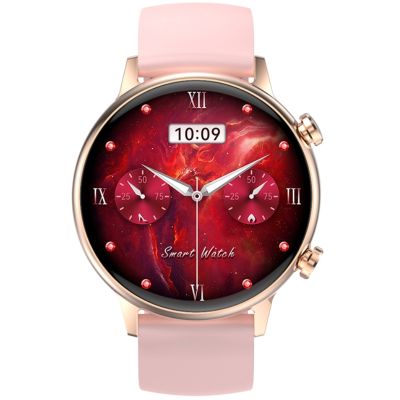 2. Women's Smartwatch RUBICON RNCF09 Rose Gold/Pink SMARUB234