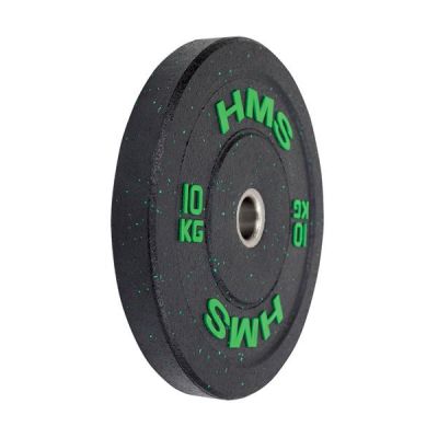 12. HMS BUMPER GREEN Olympic Plate 10 kg HTBR10 