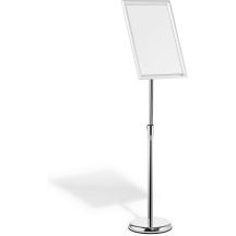 Durable 479923 Sign Holder and Display Stand A3 Aluminum, Plastic, Steel Silver
