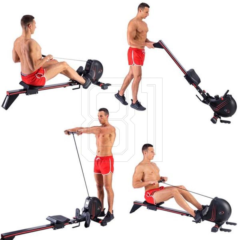 12. HMS ZM1502 magnetic rowing machine