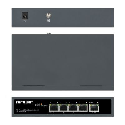 6. INTELLINET SWITCH GIGABIT 5X POE PASSTHROUGH POWER SUPPLY