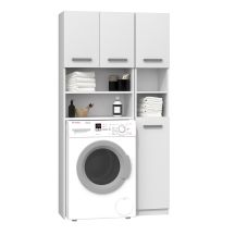 MARPOL BATHROOM SET SHELF CABINET WHITE