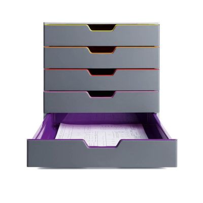 3. Durable VARICOLOR 5 Plastic Multicolor