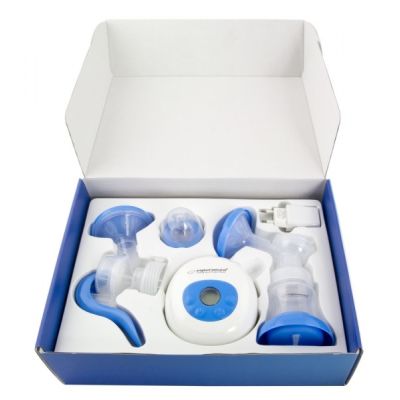 2. Esperanza GEMELOS ECM003B Electric/Manual Breast Pump (150 ml)