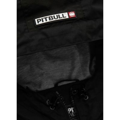 7. Pit Bull West Coast Cabrillo Summer Hooded Men's Spring Jacket Black - 5230139