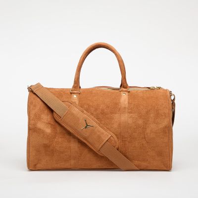2. Women's Air Jordan Jam Suede Monogram Duffle Bag Cognac - MA9205-X6X