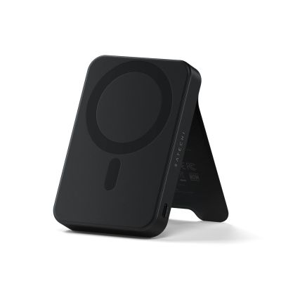 6. Satechi OntheGo Powerbank 10K - Magnetic Powerbank with Stand 10k mAh Compatible with MagSafe and Qi2 (Black)