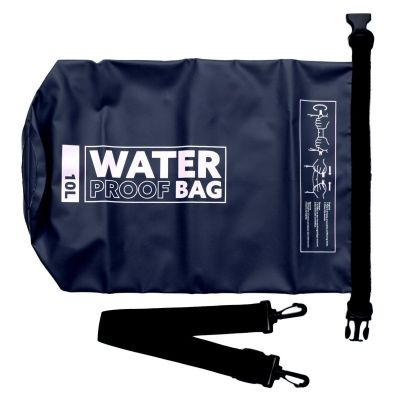 6. Waterproof Backpack Dry Bag 10L Navy Blue