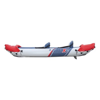 18. Bestway 65077/25 Sport Kayak 1 Person Multicolor Acrylonitrile Butadiene Styrene Copolymer (ABS), Aluminum, Polypropylene (PP), Polyvinyl Chloride (PVC) Inflatable Kayak