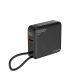 GEMBIRD POWERBANK 10000 mAh, 20W FAST CHARGING, WIRELESS CHARGING BLACK