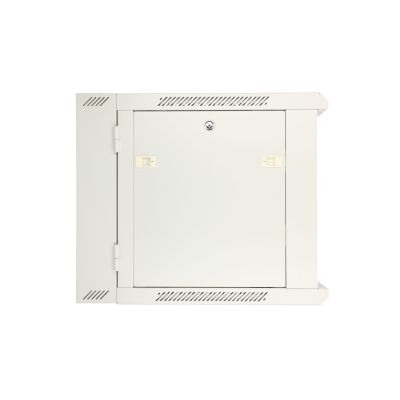 5. Extralink Rack Cabinet 9U 600x600 AZH Gray Wall-Mounted, Two-Section