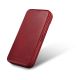 5. iCarer CE Oil Wax Premium Leather Folio Case iPhone 14 Plus Magnetic Flip Leather Folio Case MagSafe Red (AKI14220707-RD)
