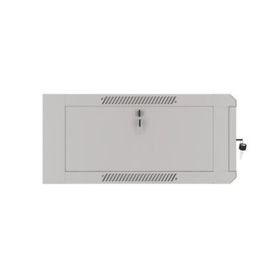 9. LANBERG WALL-MOUNTED CABINET 19" 4U 570X600 QUICK ASSEMBLY (GRAY, FLAT PACK) WFFA-5604-10S