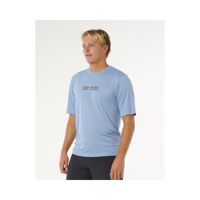 2. Men's Lycra RIP CURL Icons Of Surflite Upf S/S blue