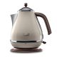 7. DeLonghi Icona Vintage KBOV 2001.BG Electric Kettle (2000W 1.7l; cream color)