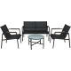 9. ELEGIA 4-PIECE GARDEN FURNITURE SET