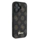 4. Guess Peony Script MagSafe iPhone 16 Plus Case - Black