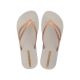 2. Ipanema women's flip-flops Bossa Soft comfortable beige fashionable