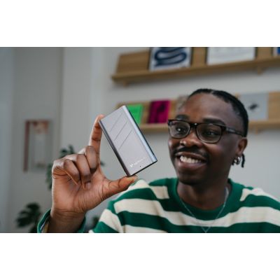 6. Verbatim TurboMetal SSD USB4 2TB USB Type-C USB4 Gen 2x2 Silver
