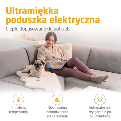 13. Medisana HP 515 heating pad (blue)